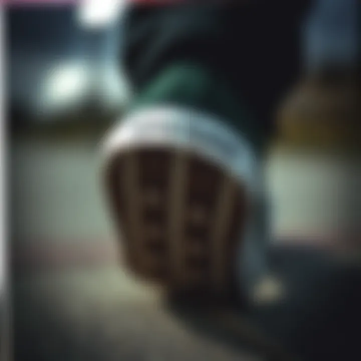 Unique Sole Design of Chuck Taylor All Star Lugged A close-up of Chuck Taylor All Star Lugged showcasing its unique sole design.