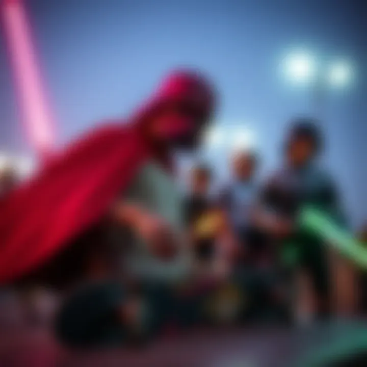 Skateboarding Culture Meets Star Wars Skateboarders showcasing their Star Wars themed gear