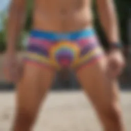 Stylish Ethika underwear showcasing vibrant colors and patterns