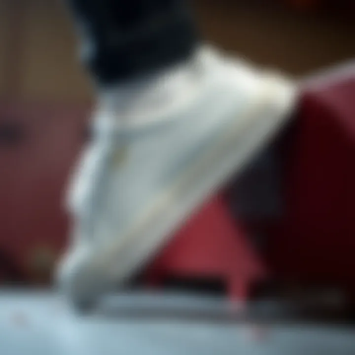 Puma Suede White sneaker showcasing its sleek design.