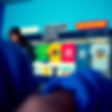 Virtual Shopping for Graphic Tees An online shopping interface showcasing graphic tee options
