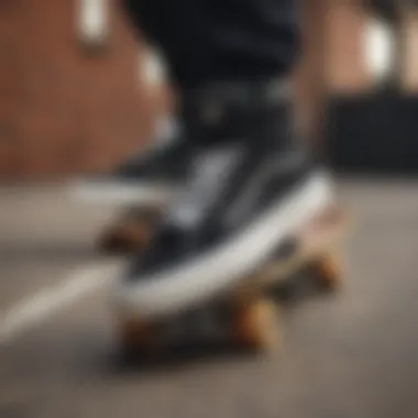 Historical Impact of Black Low Vans in Skateboarding Culture Historical evolution of Vans footwear within the skate community.