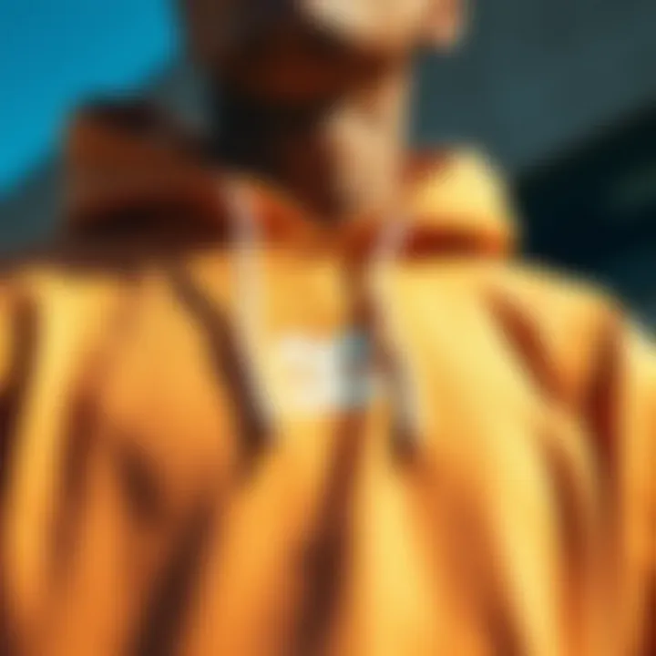 Close-up of DC Men's Wear apparel showcasing style and design