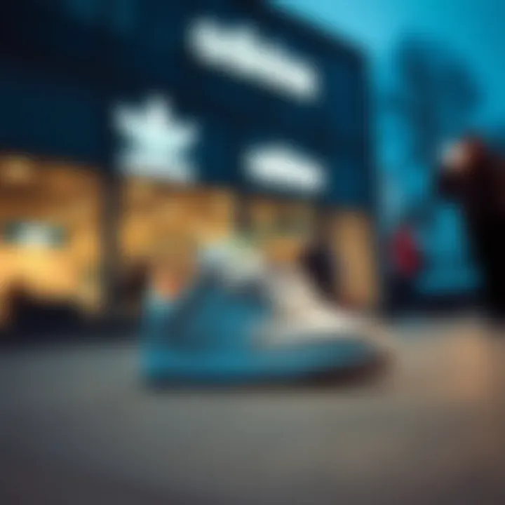 Online shopping experience for Adidas products