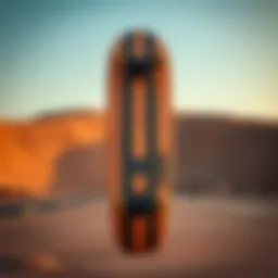 Landyachtz Dinghy Board showcasing its unique design