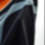 A close-up of innovative fabric used in ngorder clothing