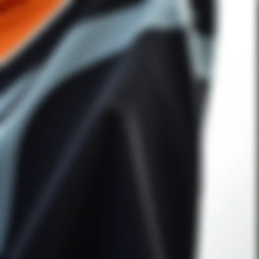 A close-up of innovative fabric used in ngorder clothing