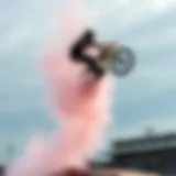 A breathtaking stunt performed during Nitro Circus in Maryland