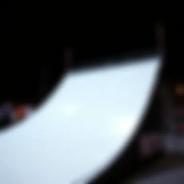 Iconic Ramp at Nitro Circus An iconic ramp showcasing extreme sports at Nitro Circus