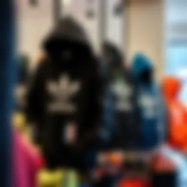Diverse Styles: Hoodies for Every Aesthetic Diverse hoodie styles on display in a store