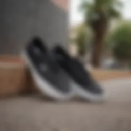 Vans Authentic Black sneaker highlighting its classic design and features