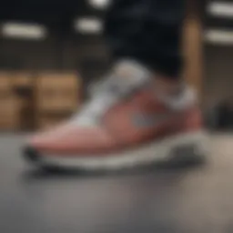 A close-up view of the Stefan Janoski Air Max showcasing its innovative cushioning technology.