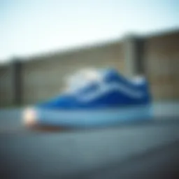 Vans Old Skool ComfyCush Blue Sneaker Design
