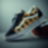 Detailed view of the Vans Old Skool Plat showcasing its unique design elements