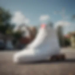 Exploring the Vans Sk8 Hi Tapered White: A Skateboarding Icon Introduction