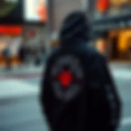 Faze Clan apparel collection displayed in a trendy urban setting