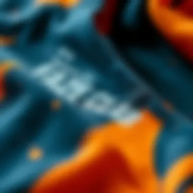 Unique Fabric Textures of Faze Clan Clothing Close-up of unique fabric textures used in Faze Clan clothing