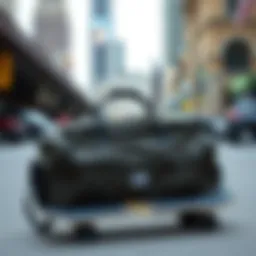 Herschel Supply duffle bag with skateboard