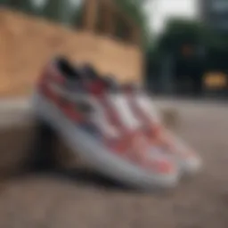 Vans sneakers showcasing stylish designs and vibrant colors