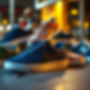 Collection of various Nike suede shoe models