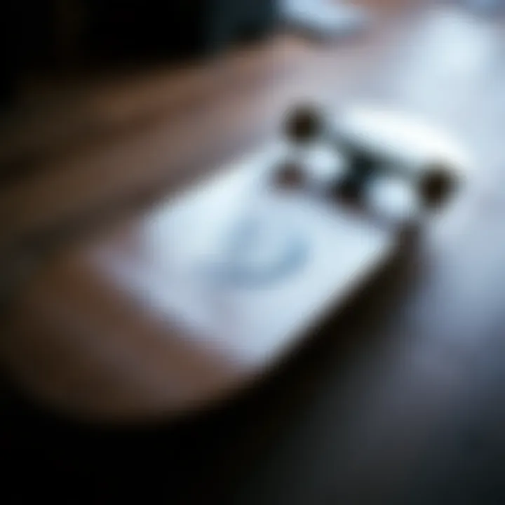 Distinctive Design Features of Size 9 Skateboard Decks High-quality size 9 skateboard deck showcasing unique design