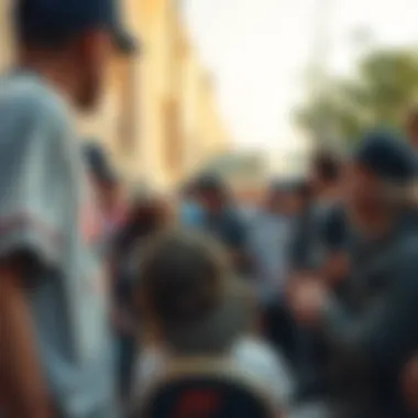 Community Engagement in Skate Culture A thriving skateboarding community engaged in discussions about skate culture.