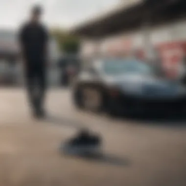 The All-Black Supra and Its Influence on Skate Culture A group of skaters discussing styles and trends while wearing Supra sneakers