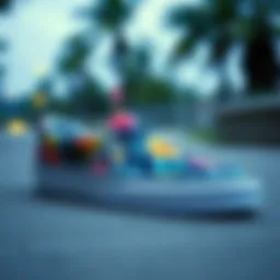 Vans Classic Slip-On Aloha showcasing unique floral design