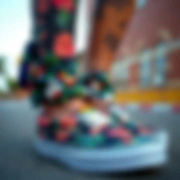 Stylish outfit featuring Vans Classic Slip-On Aloha