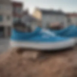 Vans ComfyCush Blue showcasing its unique design