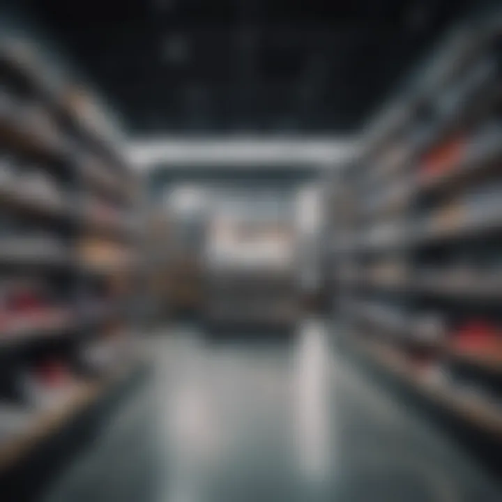 Inside Vans store displaying diverse product range including footwear and apparel