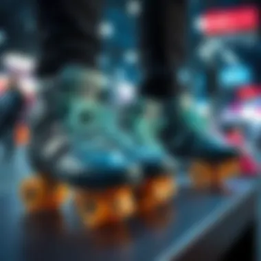 Stylish Heelys for Adult Skaters Display of stylish Heelys designed for adult skaters